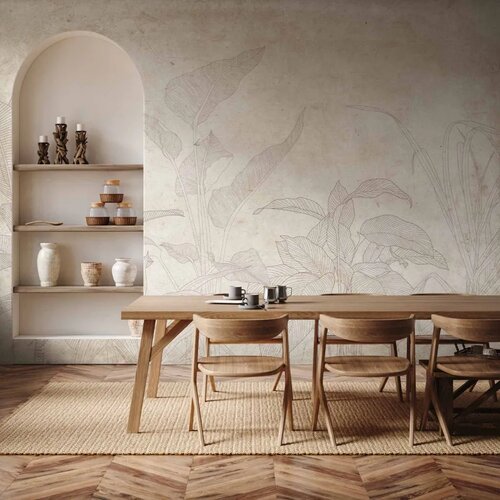  Foto tapeta - Subtle Exotic Plants 100x70 Cene