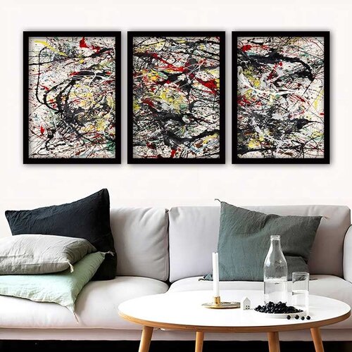 Wallity Set uramljenih slika 3SC_UN1438755097, 3 Dela Cene