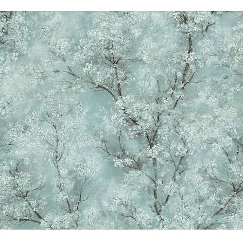 AS Creation New Walls Flis tapeta (Plavo-zelene boje, Floral, 10,05 x 0,53 m) Cijene