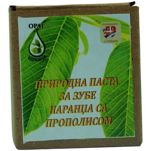 Oraj Pasta za zube narandža 30g, Oraj Slike