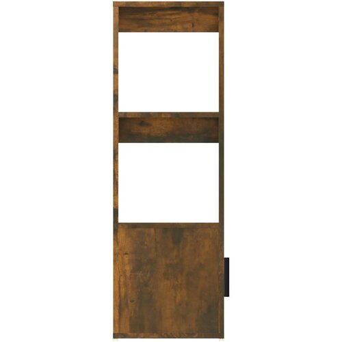  Komoda boja dimljenog hrasta 80x30x90 cm od konstruiranog drva Slike