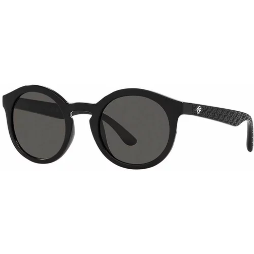 Dolce & Gabbana Otroška sončna očala črna barva, 0DX6002
