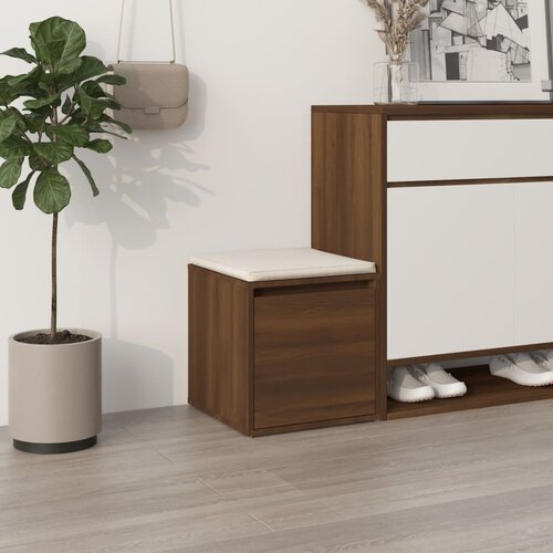 vidaXL Ladičar boja smeđeg hrasta 40,5x40x40 cm od konstruiranog drva Cijene