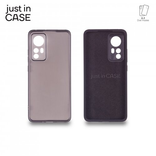 Just In Case MIX313BK 2u1 Extra case MIX paket maski CRNI za Xiaomi 12&amp;quot; Slike