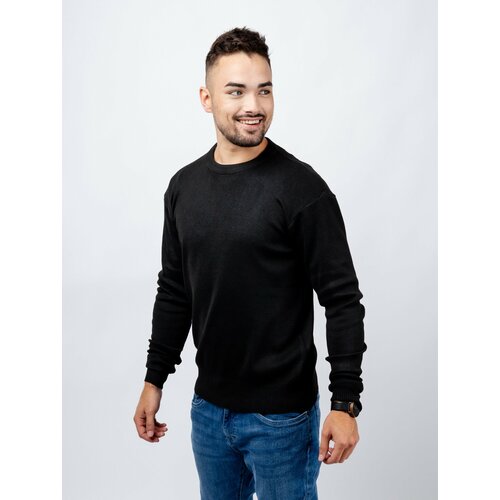 Glano Man Sweater - black Slike