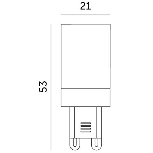  LED sijalica G9/3W/230V 3000K 100&amp;deg; Slike