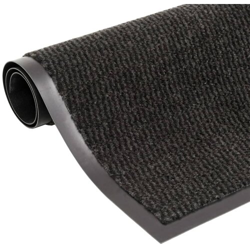 VidaXL Predpražnik taftani 60x150 cm črn Slike