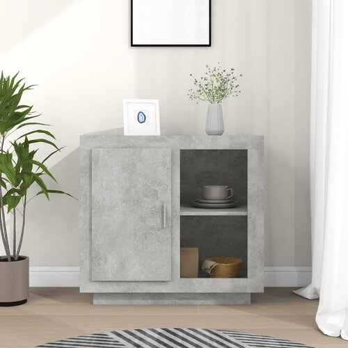 vidaXL komoda siva boja betona 80x40x75 cm Cene