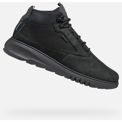 Geox Men&amp;#039;s Black Ankle Boots Aerantis 4X4 ABX - Men Slike
