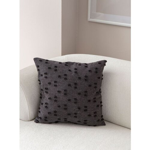 WALLXPERT tuffet - black v8 black cushion cover Cene