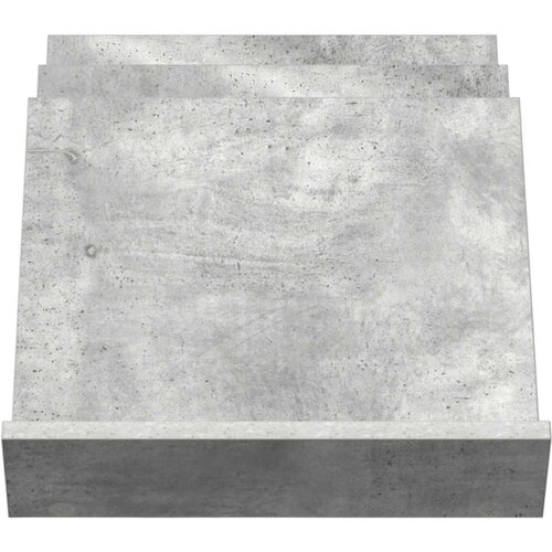  Pomoćni ormarić s policom Betonski sivi 57 5 x 40 x 42 cm Slike