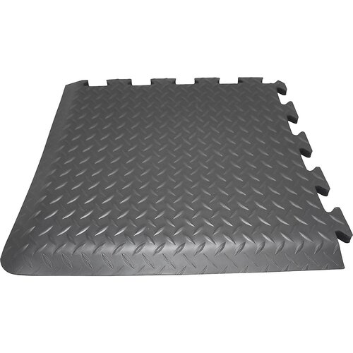 COBA Podloga za preprečevanje utrujenosti DECKPLATE CONNECT, 500 x 500 mm, vogalni del Cene