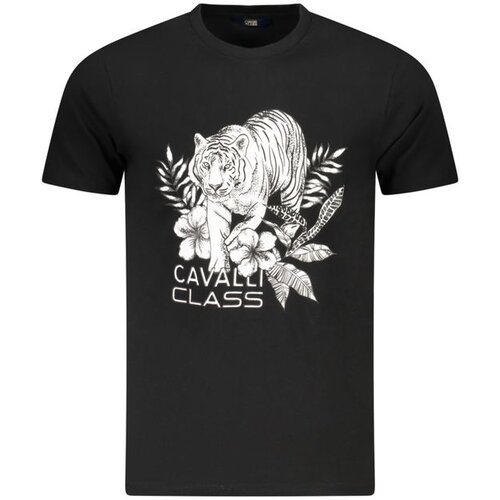 Cavalli Class Muška Majica Kratkih Rukava Crna Cene