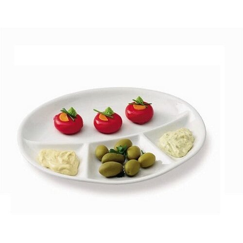  OVAL 28X24CM PARTY BIANCO Cijene