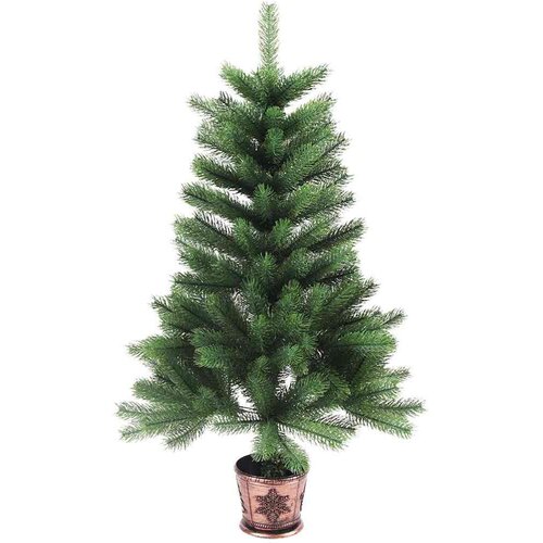VidaXL Božićno drvce s 150 LED svjetlima s stalakom Zelena 90 cm PE Slike