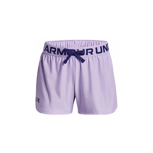 Under Armour Športne kratke hlače Play Up Solid Shorts 1363372 Roza Regular Fit