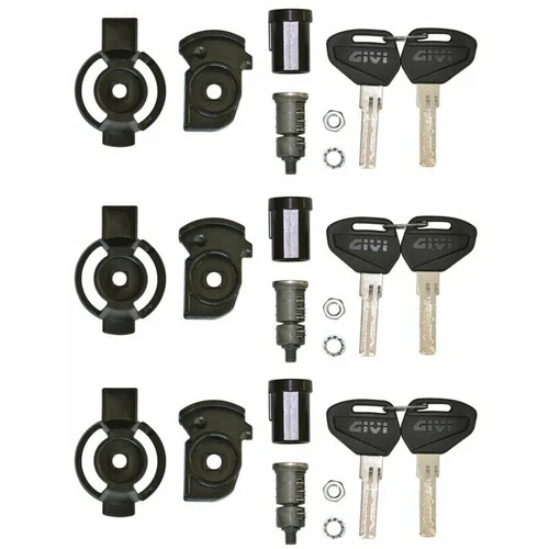 Givi SL103 security lock set 3 keys moto zaključavanje