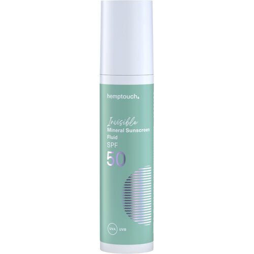Hemptouch Invisible Mineral Sunscreen Fluid SPF 50 - 50 ml Slike