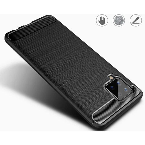 Carbon case fleksibilna maskica za Samsung Galaxy A42 5G Slike