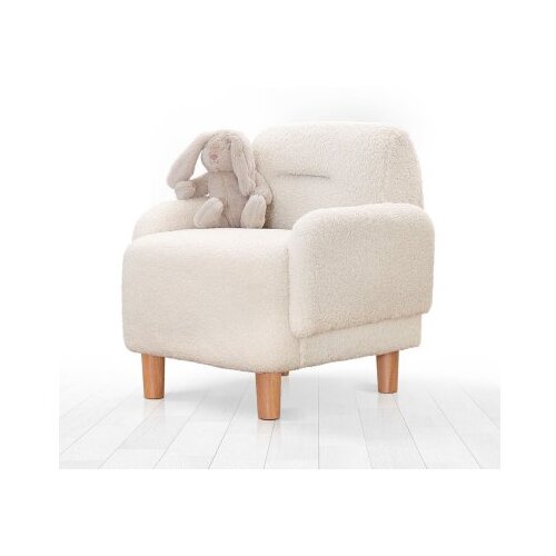 Atelier Del Sofa dečija krilna stolica cobie teddy white Slike