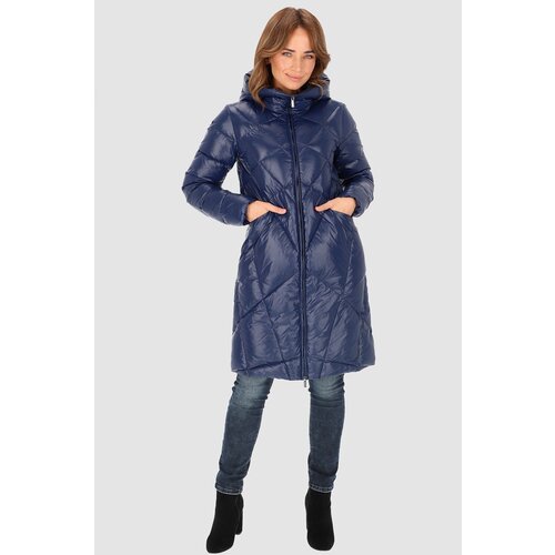 PERSO Woman&amp;#039;s Jacket BLH236060FX Navy Blue Slike