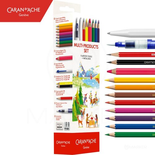 CARAN D'ACHE MULTIPRODUCT BACK2SCHOOL SET 16/1, (22149758) Cene