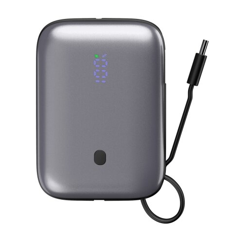 Power bank 10000 mAh 20W Delivery sa ugrađenim USB‑C kablom 1 m crna Slike