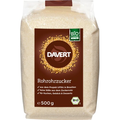 Davert Bio nerafinirani &scaron;ećer od &scaron;ećerne trske UFRA - 500 g Cijene