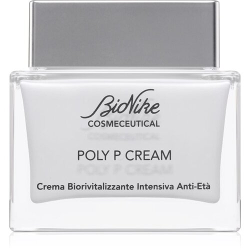 BioNike Cosmeceutical POLY P CREAM kompleksna revitalizacijska nega proti staranju 50 ml Slike