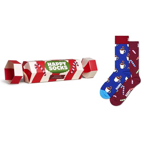 Happy Socks Holiday Striped Cracker čarape P001738 Slike
