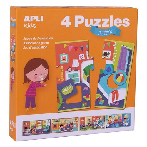 Apli puzzle s temom kuće 4/1 17894 Slike