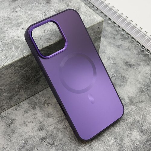  Maska COLOR METAL MagSafe za iPhone 16 Pro Max/ ljubičasta Cene