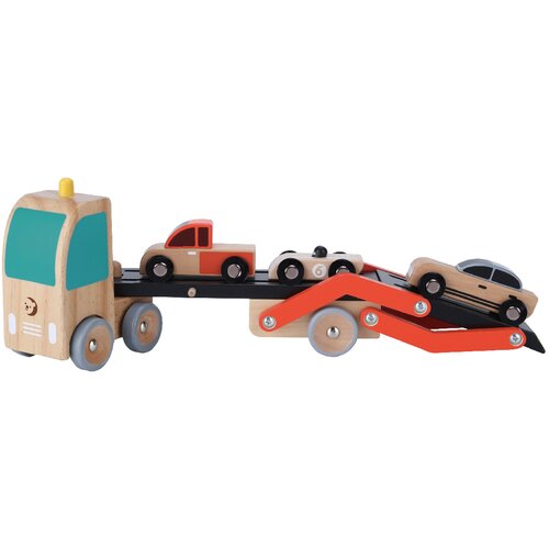 Classic World Drvene igračke Veliki Transportni kamion Slike
