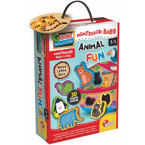 Lisciani Montesori Edukativna kutija Animal Fun 9689 Cene
