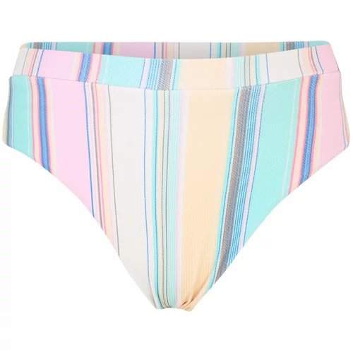 PIECES Curve Bikini donji dio 'AIA' boja pijeska / pijesak / tirkiz / roza