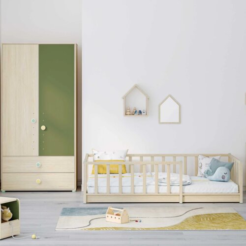 Montes Natural KREVET SA OGRADOM(90x190cm) Slike
