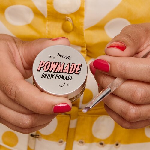Benefit Powmade Dual-Ended Angled Eyebrow Brush čopič za ličenje 1 ks za ženske Cene