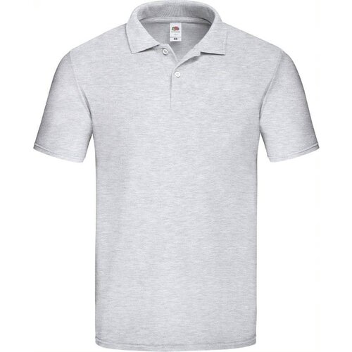 Fruit Of The Loom Light Grey Men&amp;#039;s Polo Shirt Original Polo Friut of the Loom Slike
