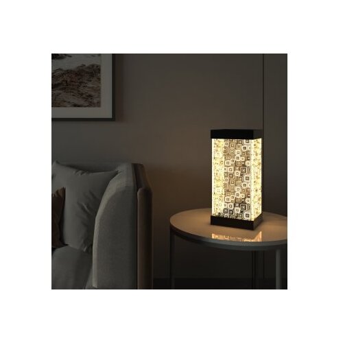 Opviq stona lampa tlt panel lampshade with retro pattern Cene