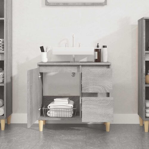  Ormarić za umivaonik boja drva 65x33x60 cm konstruirano drvo Slike