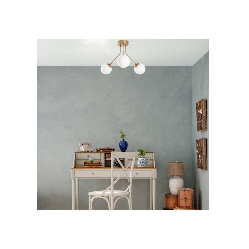 Opviq Luster Orion-13956, 56cm, IP20, Bijelo-zlatna boja Slike