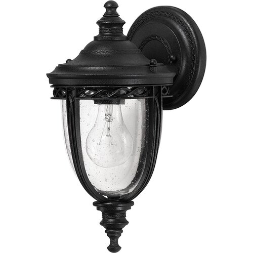 Elstead Lighting Elstead English Bridle Zunanja majhna stenska svetilka, 1 luč, črna, IP44, E27, (22100215) Cene