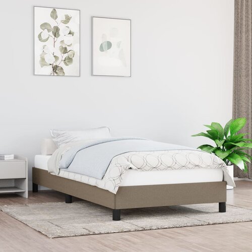 VidaXL Posteljni okvir taupe 80x200 cm blago Slike