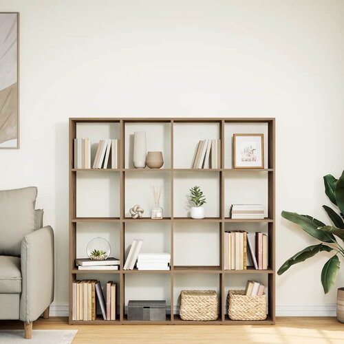  z knjige boja hrasta 137,5x29x137,5cm konstruirano drvo Slike
