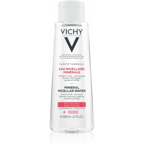Vichy Pureté Thermale Mineral Water For Sensitive Skin mineralna micelarna voda za občutljivo kožo 200 ml