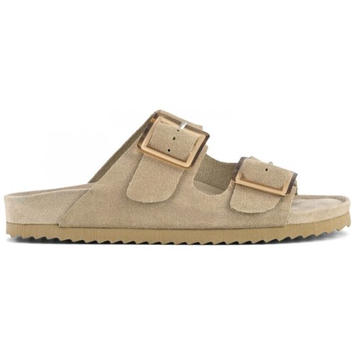 Colors of California Sandali & Odprti čevlji Cow suede bio with two buckles Kostanjeva Cene