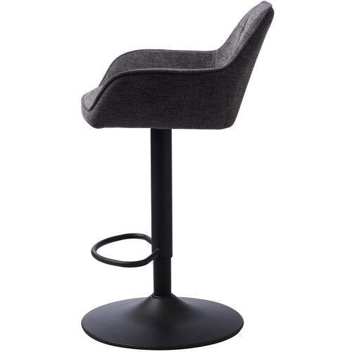 Unique Furniture Temno siv barski stol z nastavljivo vi&amp;scaron;ino Nolan &amp;ndash; Slike
