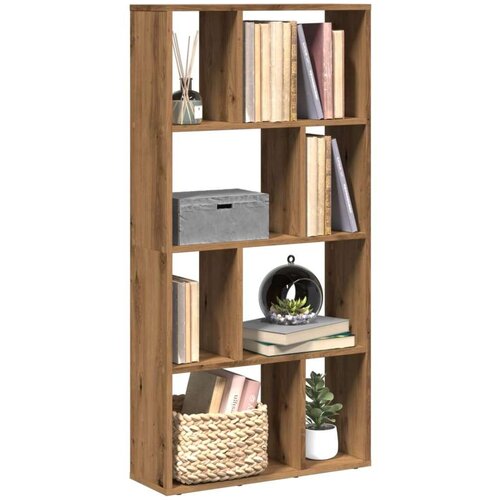 vidaXL Knjižna omara artisan hrast 60x20x120 cm inženirski les Cene