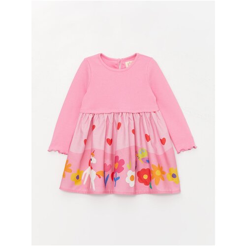 LC Waikiki Crew Neck Dress for Baby Girl Slike
