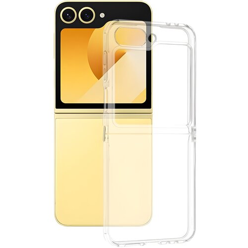 Techsuit Prozorno za&amp;scaron;čitno ovitek za Samsung Galaxy Z Flip 6 - Prozorna Slike